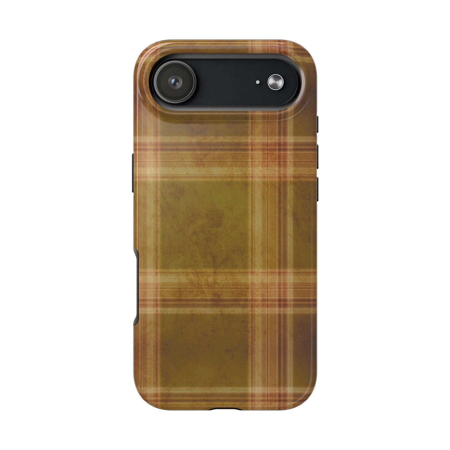 Amber Plaid Phone Case