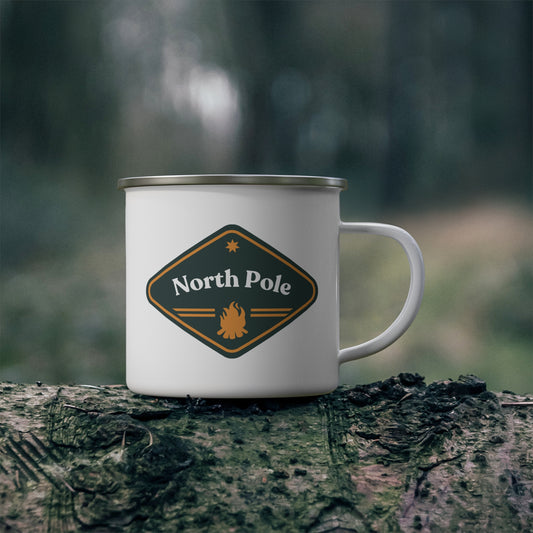 North Pole Camping Mug