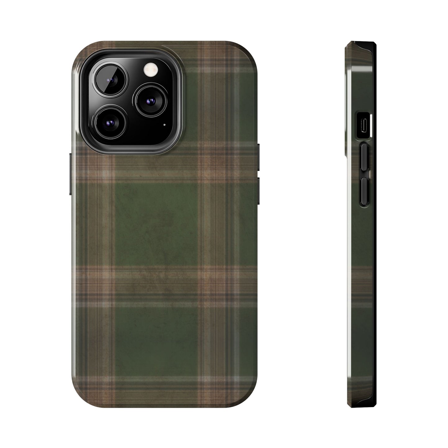 Mossy Plaid Phone Case