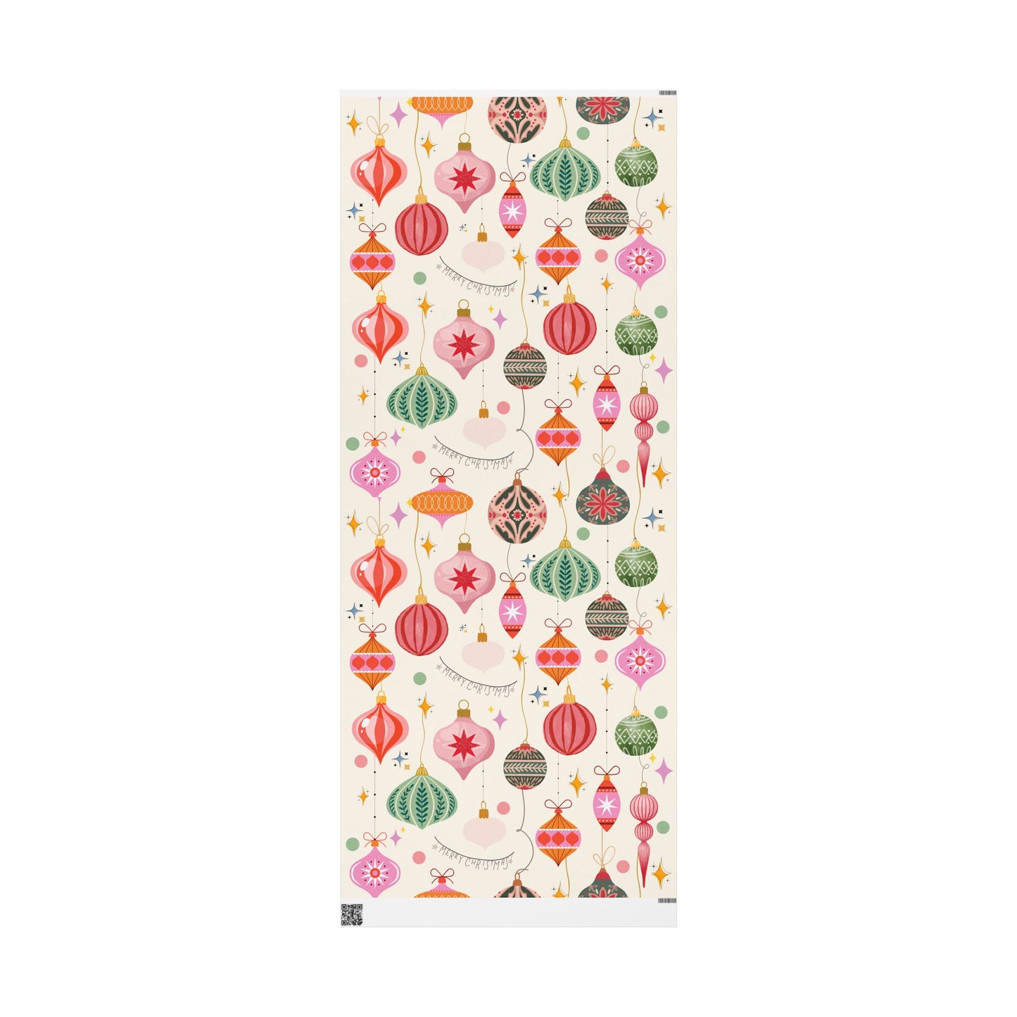 Mid Century Ornament Wrapping Paper