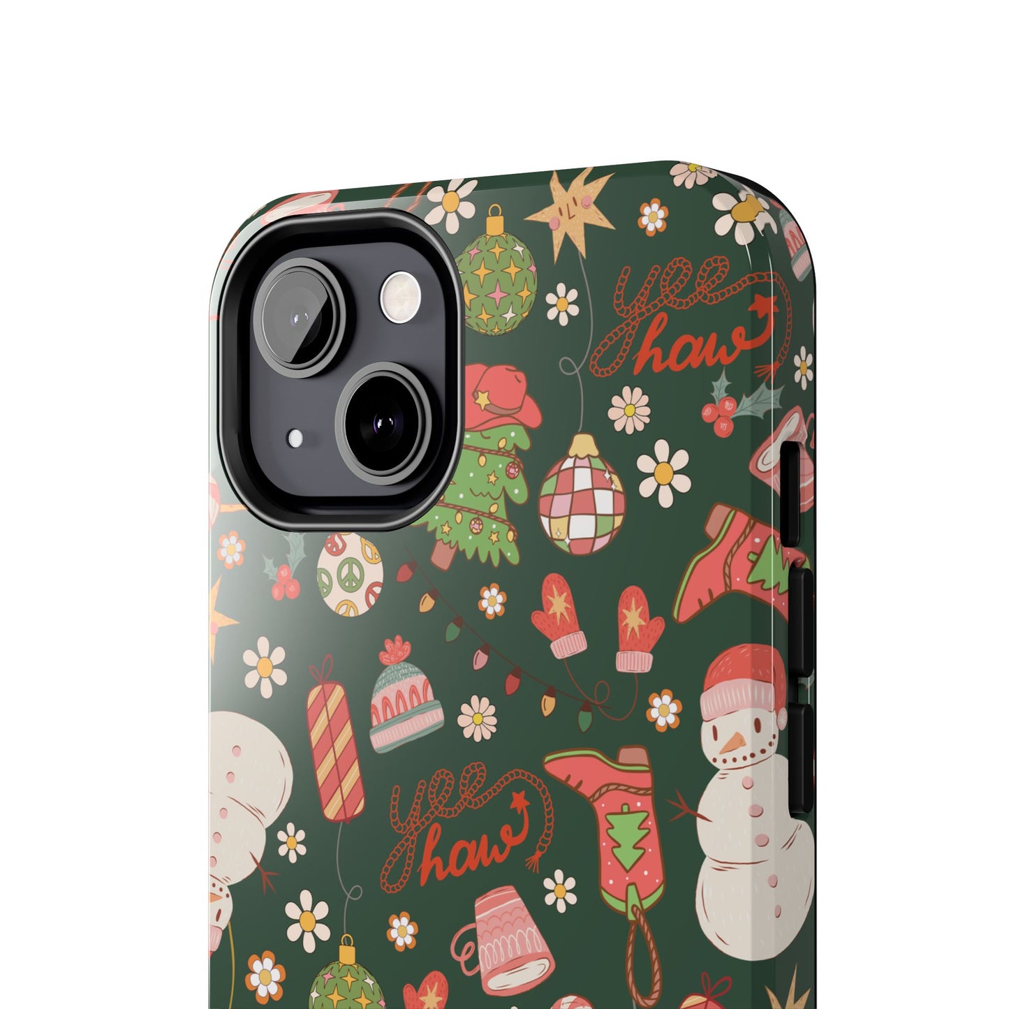 Yee Haw Snowman Phone Case