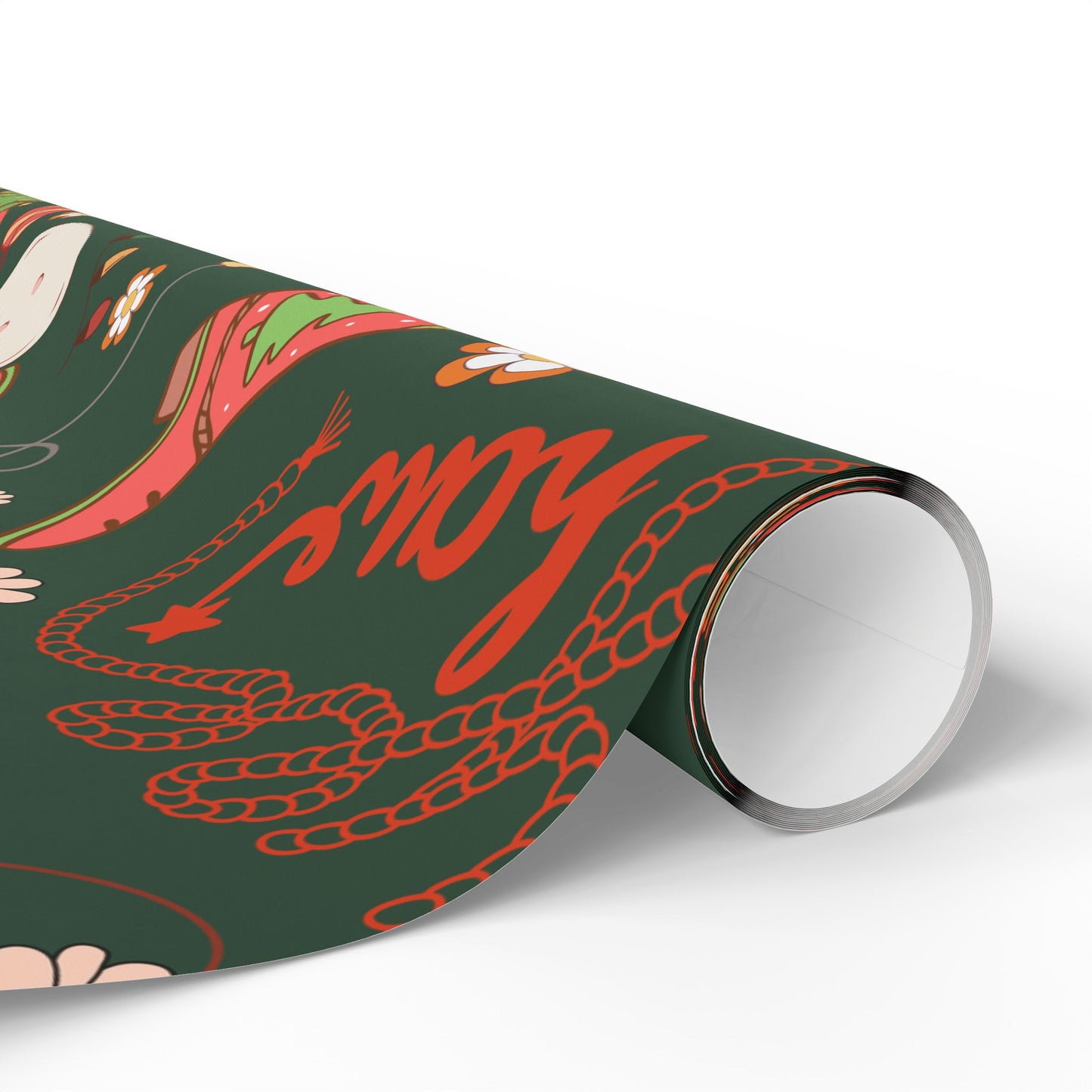 Yee Haw Snowman Wrapping Paper