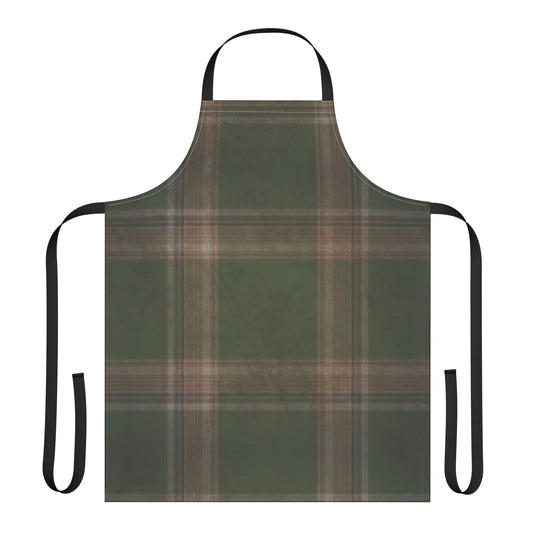 Mossy Plaid Apron