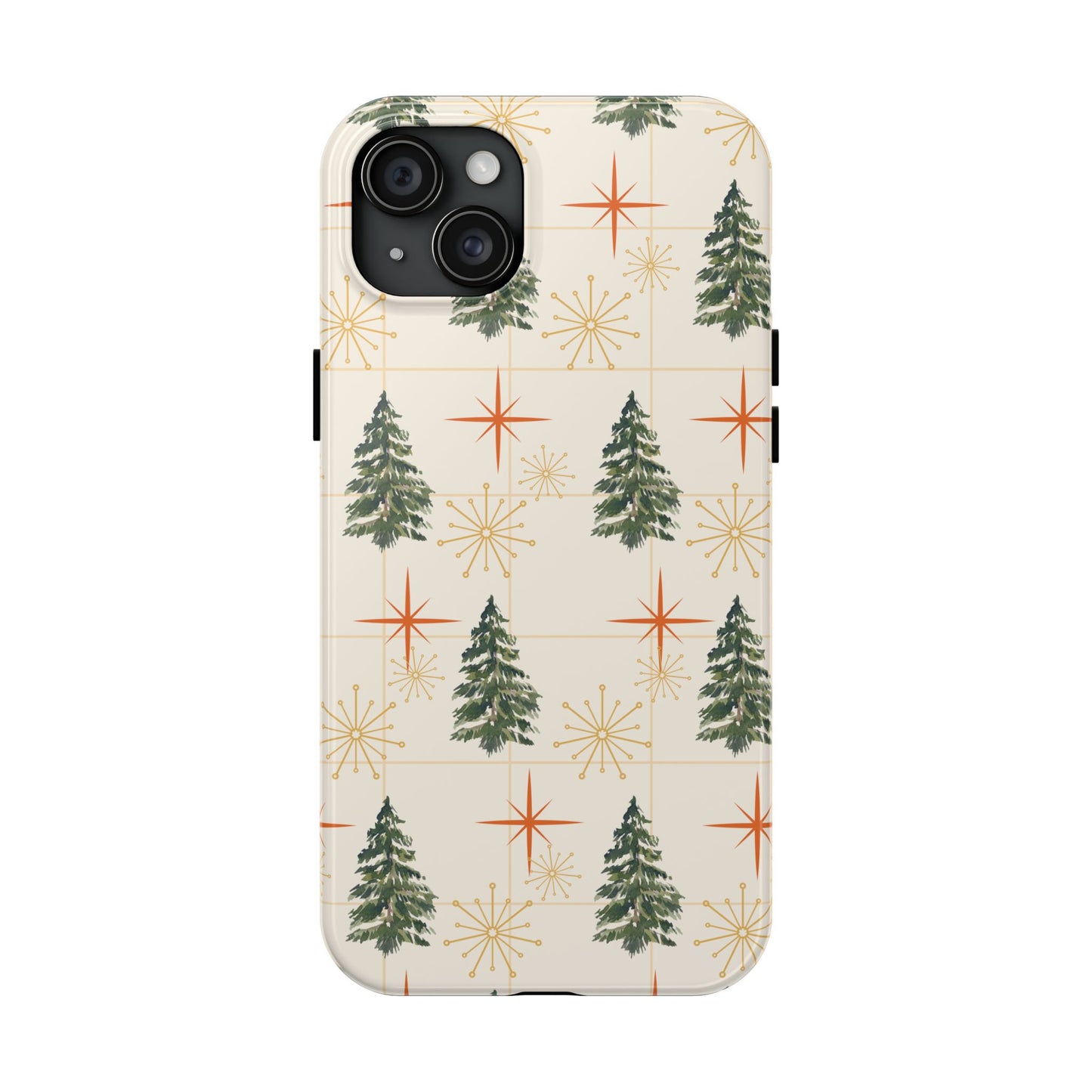 Mid Century Tree Phone Case