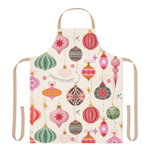 Mid Century Ornament Apron