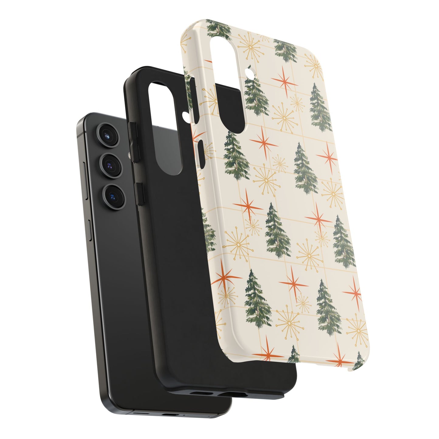 Mid Century Tree Phone Case