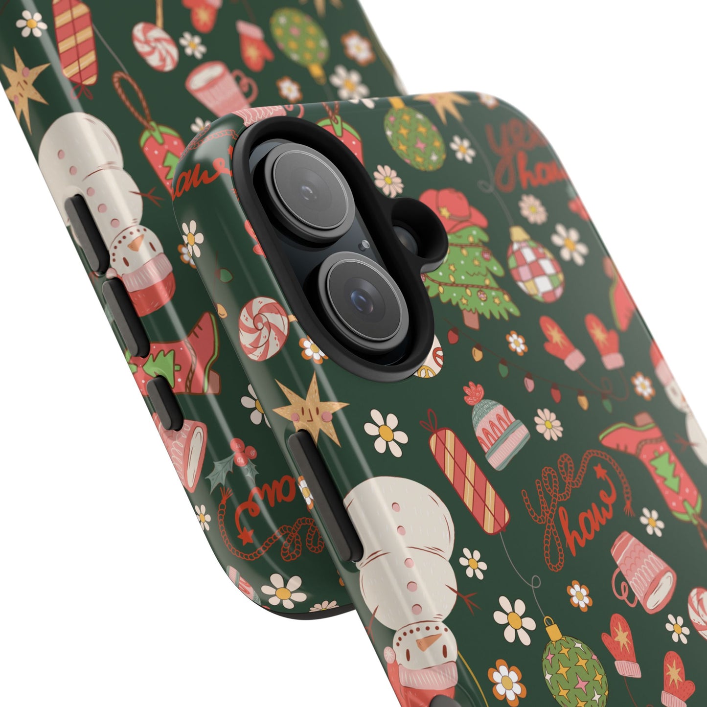 Yee Haw Snowman Phone Case