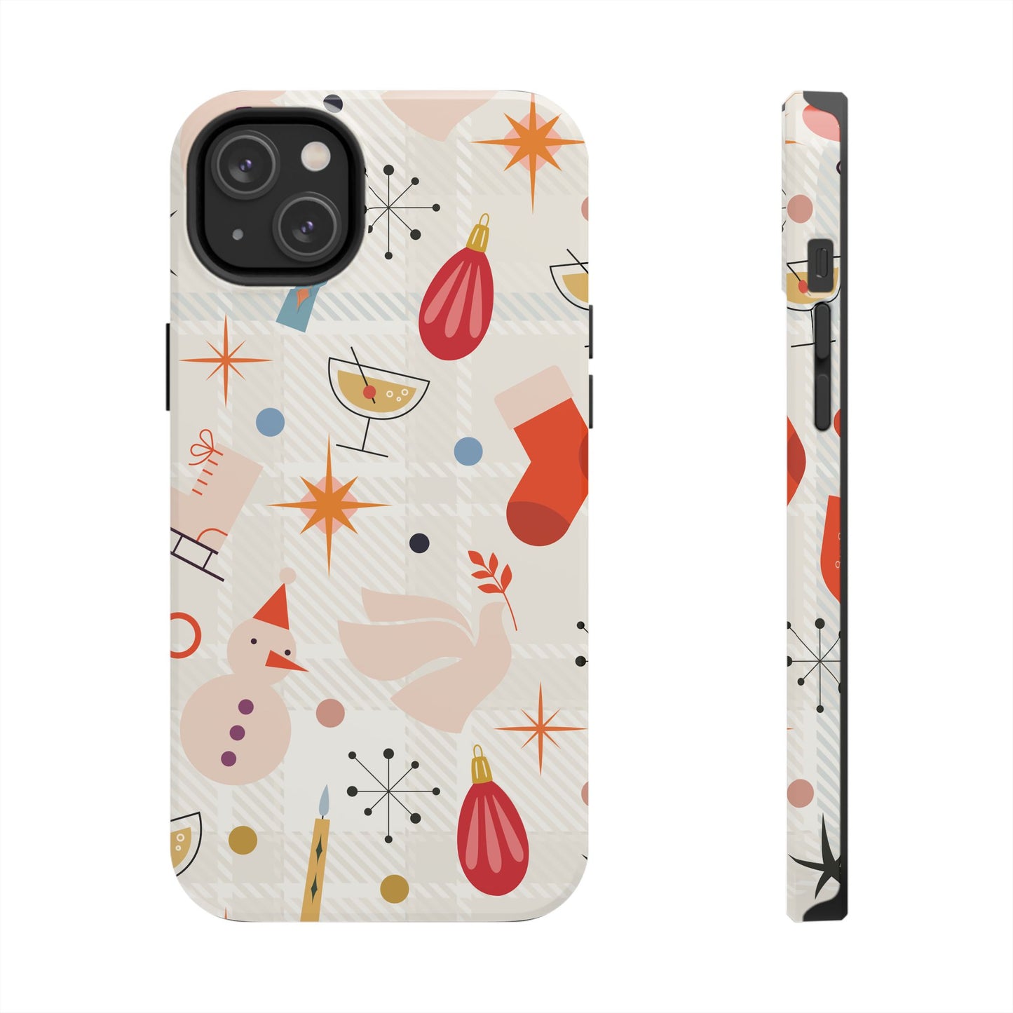 Mid Century Dove Phone Case