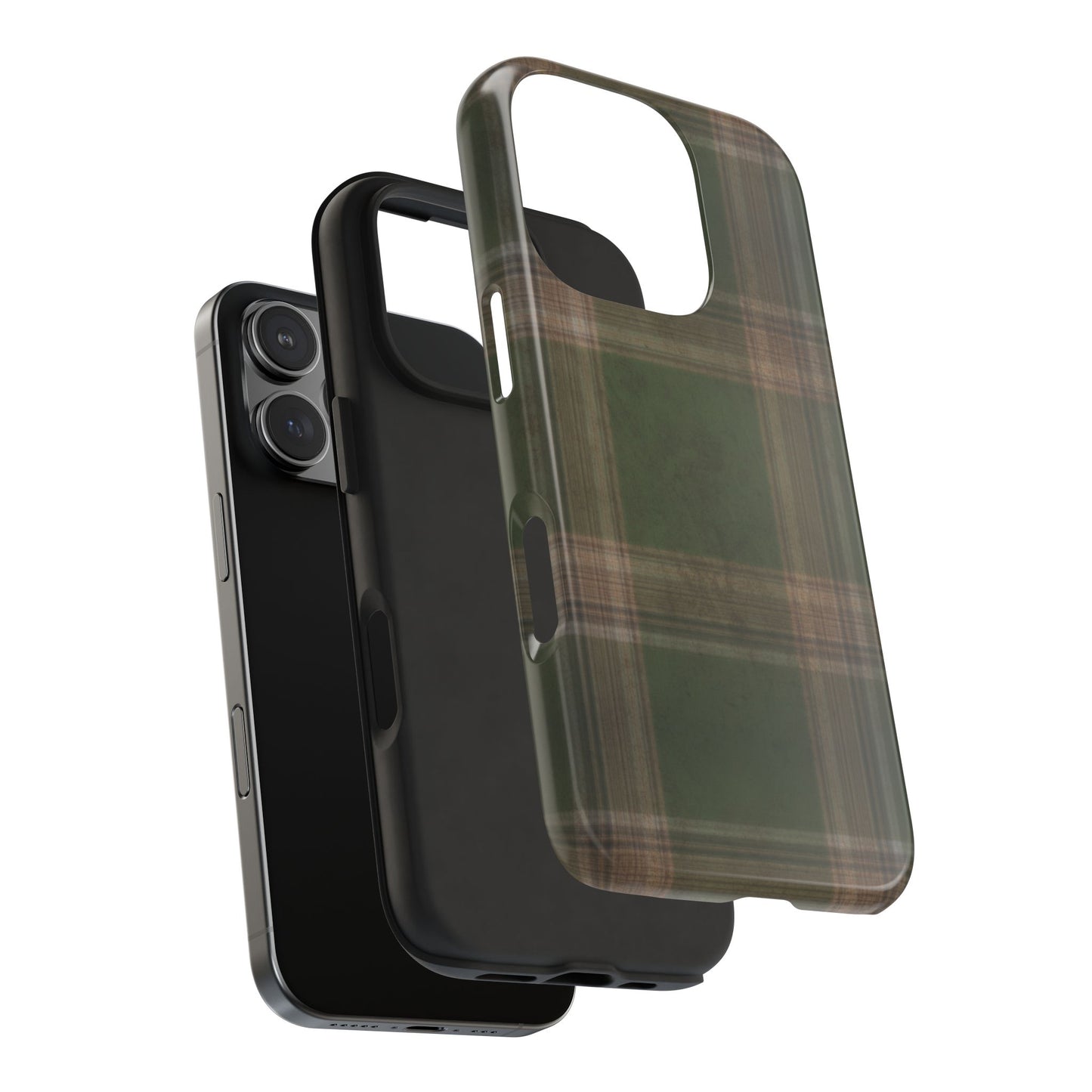 Mossy Plaid Phone Case