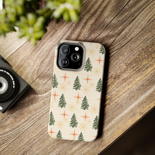 Mid Century Tree Phone Case