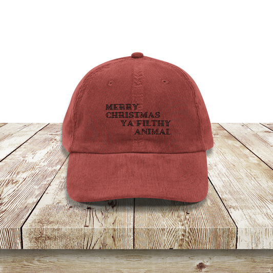 'Filthy Animal' Embroidered Hat