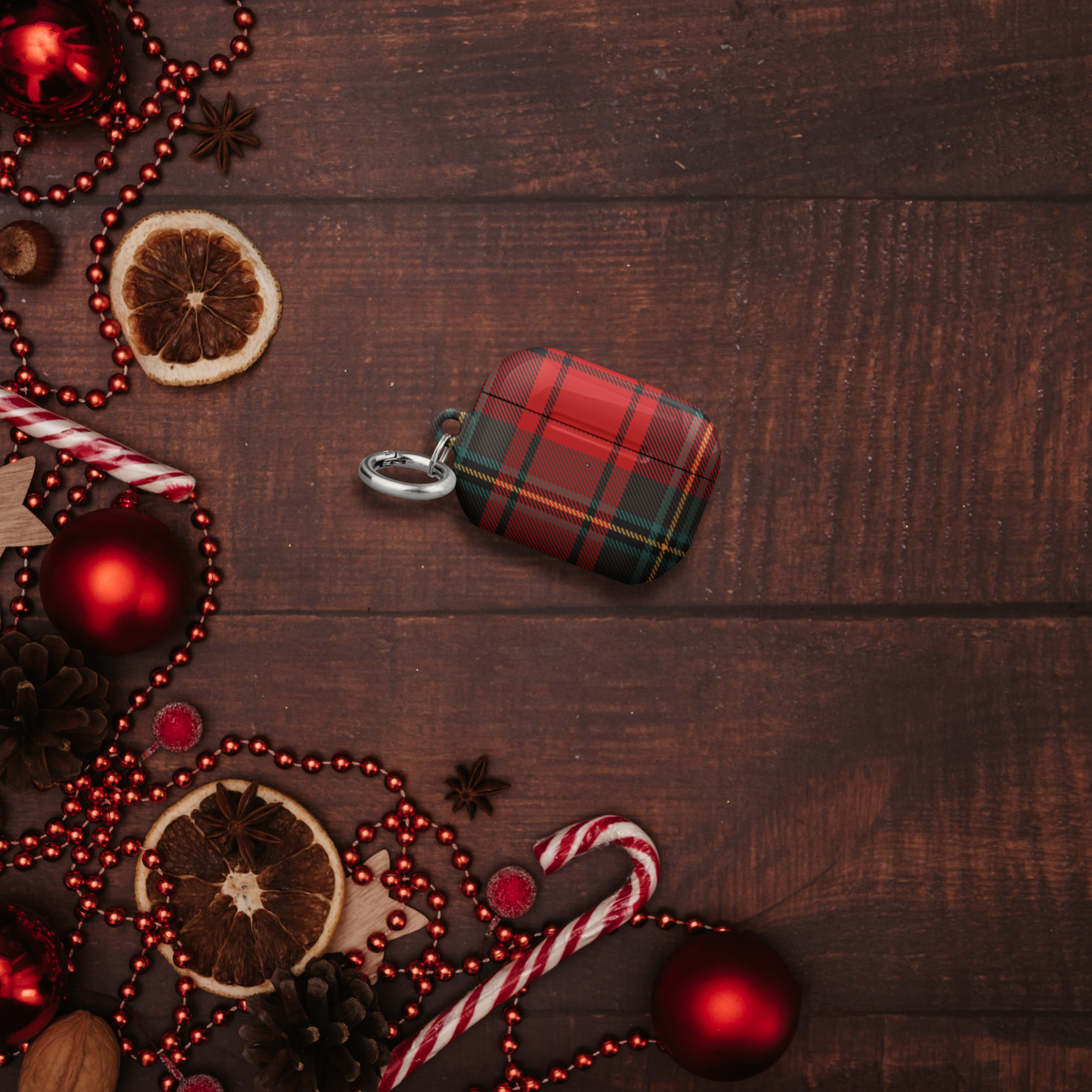 Classic Red Plaid AirPods® Case