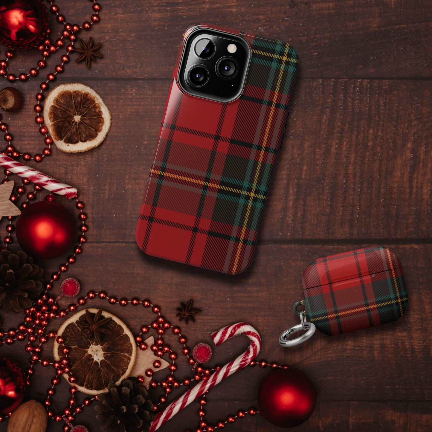 Classic Red Plaid Phone Case