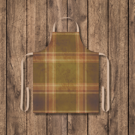 Amber Plaid Apron