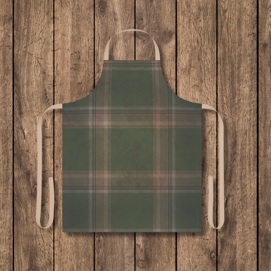 Mossy Plaid Apron